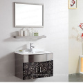 2021 Foshan Direct Sale Bathroom  Furniture Bathroom Cabinet Stainless Steel Bathroom Vanities  T-071